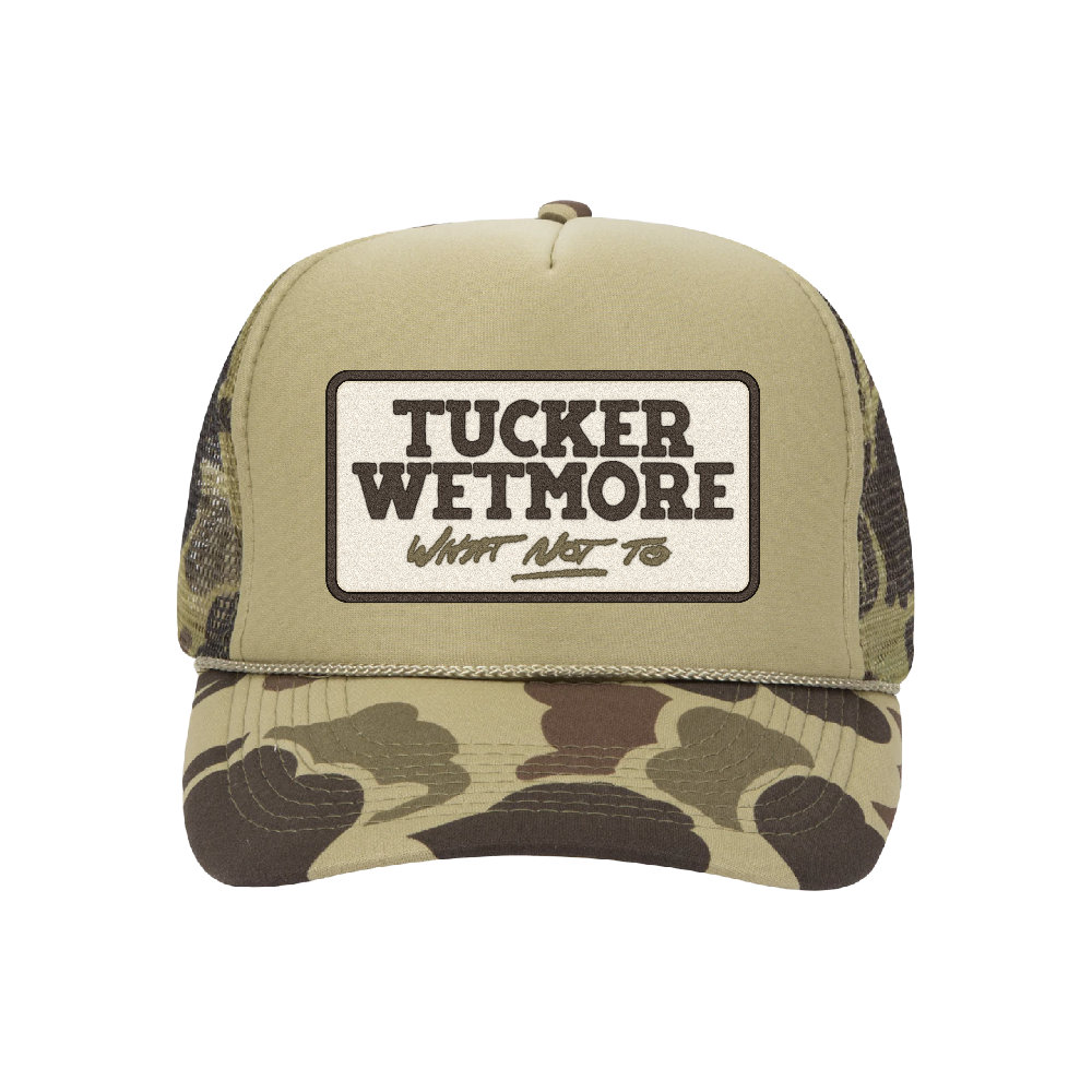 帽子 trouble No more What Not To Trucker Hat - Tucker Wetmore Official Store