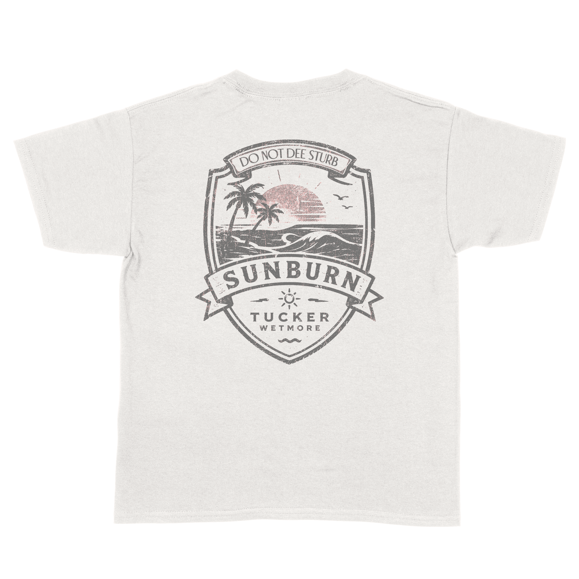 Sunburn Crest Tee Back