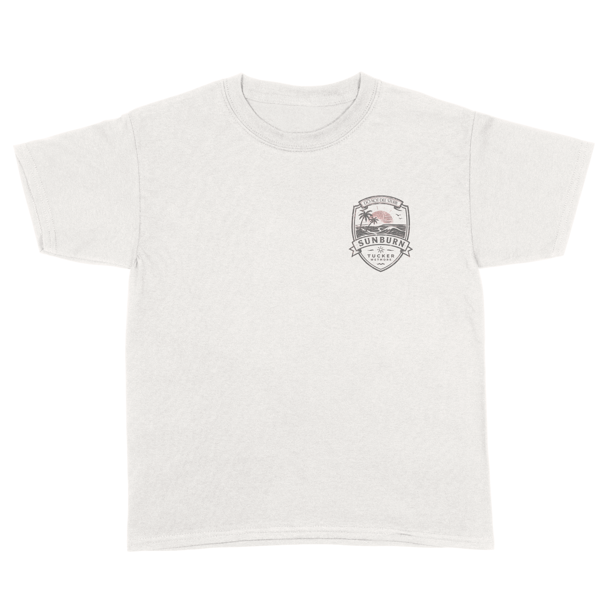 Sunburn Crest Tee Front