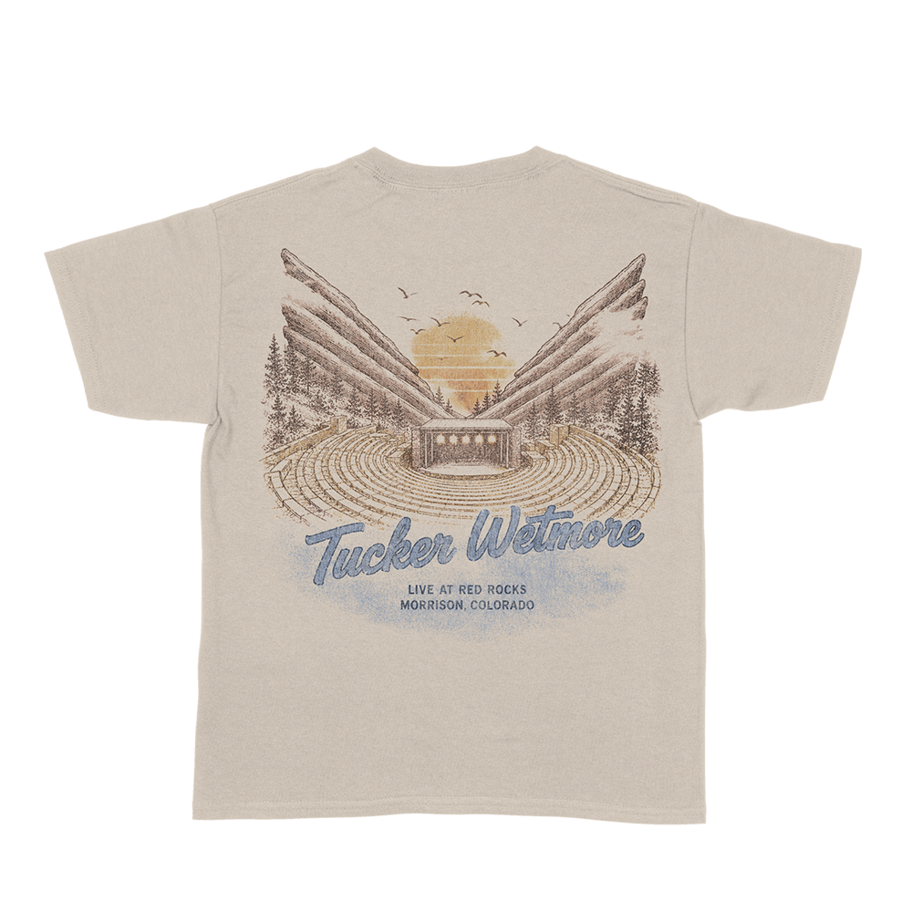 LIVE AT RED ROCKS TEE Back