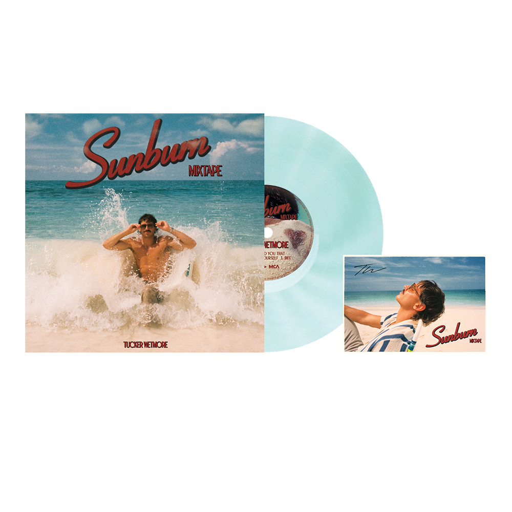 Sunburn Limited Edition Saltwater Blue Signed Vinyl